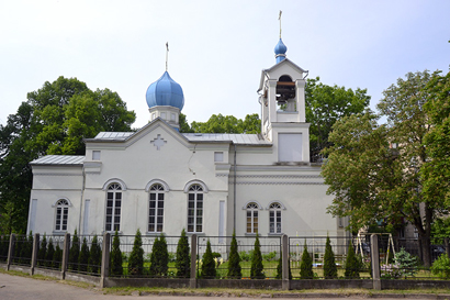 Свято-Успенский храм в Даугавпилсе